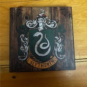 Harry Potter Slytherin Crest Wall Plaque Hogwarts Snake Decor